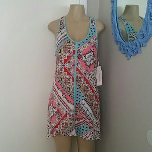 NWT Linea Donatella boho Pajama dress